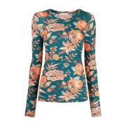 Ulla Johnson Elegant Multifärgad Bomullsblus Multicolor, Dam