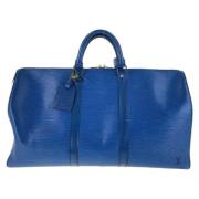 Louis Vuitton Vintage Pre-owned Canvas louis-vuitton-vskor Blue, Dam