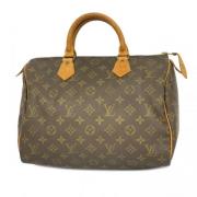 Louis Vuitton Vintage Pre-owned Tyg louis-vuitton-vskor Brown, Dam