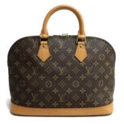 Louis Vuitton Vintage Pre-owned Tyg louis-vuitton-vskor Brown, Dam