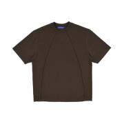 A-Cold-Wall Brun Millbank T-shirt Premium Mode Brown, Herr