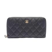 Chanel Vintage Pre-owned Laeder plnbcker Black, Dam