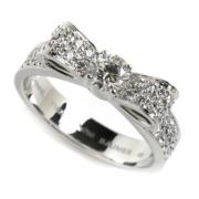 Chanel Vintage Pre-owned Metall ringar White, Dam