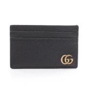 Gucci Vintage Pre-owned Laeder plnbcker Black, Herr