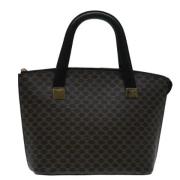 Celine Vintage Pre-owned Canvas handvskor Black, Dam