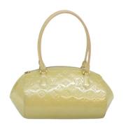 Louis Vuitton Vintage Pre-owned Laeder handvskor Beige, Dam