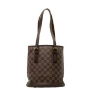 Louis Vuitton Vintage Pre-owned Canvas louis-vuitton-vskor Brown, Dam