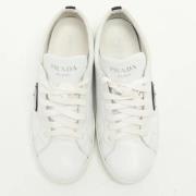 Prada Vintage Pre-owned Laeder sneakers White, Dam