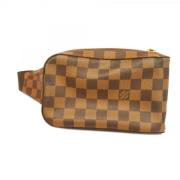 Louis Vuitton Vintage Pre-owned Tyg louis-vuitton-vskor Brown, Dam