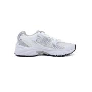 New Balance Vit/Silver Lifestyle Sneakers - Unisex White, Dam