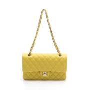 Chanel Vintage Pre-owned Laeder chanel-vskor Yellow, Dam