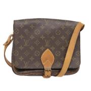 Louis Vuitton Vintage Pre-owned Canvas louis-vuitton-vskor Brown, Dam