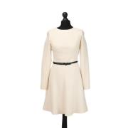 Valentino Vintage Pre-owned Silke klnningar Beige, Dam