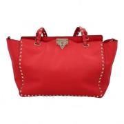 Valentino Vintage Pre-owned Laeder shoppers Red, Dam