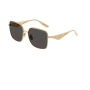 Dolce & Gabbana Modernt Metallram Solglasögon Yellow, Unisex