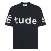 Études Svarta T-shirts och Polos Black, Herr