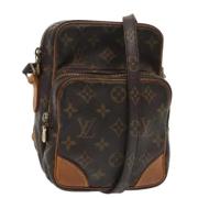 Louis Vuitton Vintage Pre-owned Canvas louis-vuitton-vskor Brown, Dam