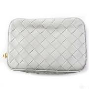 Bottega Veneta Vintage Pre-owned Laeder necessrer Gray, Dam