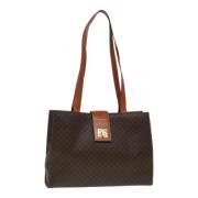 Celine Vintage Pre-owned Canvas totevskor Brown, Dam