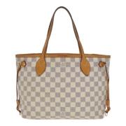 Louis Vuitton Vintage Pre-owned Canvas totevskor White, Dam