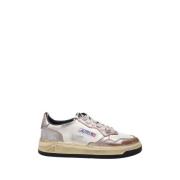 Autry Metallic Rose Vintage Low Sneaker Multicolor, Dam