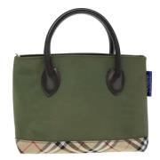 Burberry Vintage Pre-owned Tyg handvskor Green, Dam