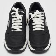 Prada Vintage Pre-owned Nylon sneakers Black, Herr