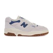 New Balance Sneakers i mocka med deniminsatser White, Dam