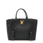 Louis Vuitton Vintage Pre-owned Laeder louis-vuitton-vskor Black, Dam