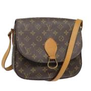 Louis Vuitton Vintage Pre-owned Canvas louis-vuitton-vskor Brown, Dam