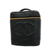 Chanel Vintage Pre-owned Laeder kuvertvskor Black, Dam