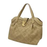 Louis Vuitton Vintage Pre-owned Tyg handvskor Gray, Dam