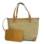 Gucci Vintage Pre-owned Canvas totevskor Brown, Dam