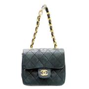 Chanel Vintage Pre-owned Laeder chanel-vskor Black, Dam