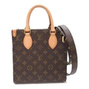 Louis Vuitton Vintage Pre-owned Canvas louis-vuitton-vskor Brown, Dam