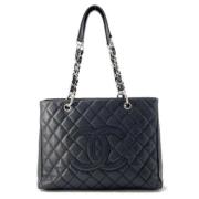 Chanel Vintage Pre-owned Laeder chanel-vskor Black, Dam