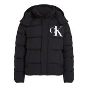 Calvin Klein Jeans Essentials Non Down Jacka Black, Herr