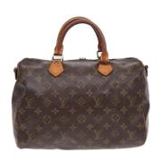 Louis Vuitton Vintage Pre-owned Canvas louis-vuitton-vskor Brown, Dam