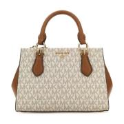 Michael Kors Marilyn Tryckt Canvas Handväska Multicolor, Dam