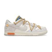 Nike Off-White Dunk Low Sneakers Beige, Herr