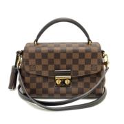 Louis Vuitton Vintage Pre-owned Canvas handvskor Brown, Dam