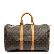 Louis Vuitton Vintage Pre-owned Canvas resvskor Brown, Dam