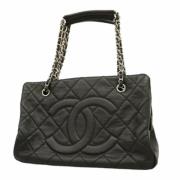 Chanel Vintage Pre-owned Laeder chanel-vskor Black, Dam