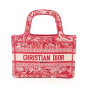 Dior Vintage Pre-owned Canvas handvskor Red, Unisex