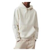 Calvin Klein Logo Tape Hoodie White, Herr