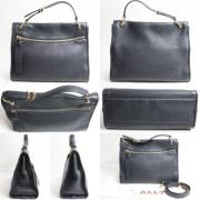 Bally Pre-owned Pre-owned Canvas handvskor Black, Dam