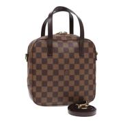 Louis Vuitton Vintage Pre-owned Canvas handvskor Brown, Dam