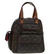 Louis Vuitton Vintage Pre-owned Canvas handvskor Brown, Dam