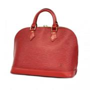 Louis Vuitton Vintage Pre-owned Tyg louis-vuitton-vskor Red, Dam