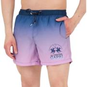 La Martina Herr Boxer Badkläder Multifärgad Tryck Multicolor, Herr